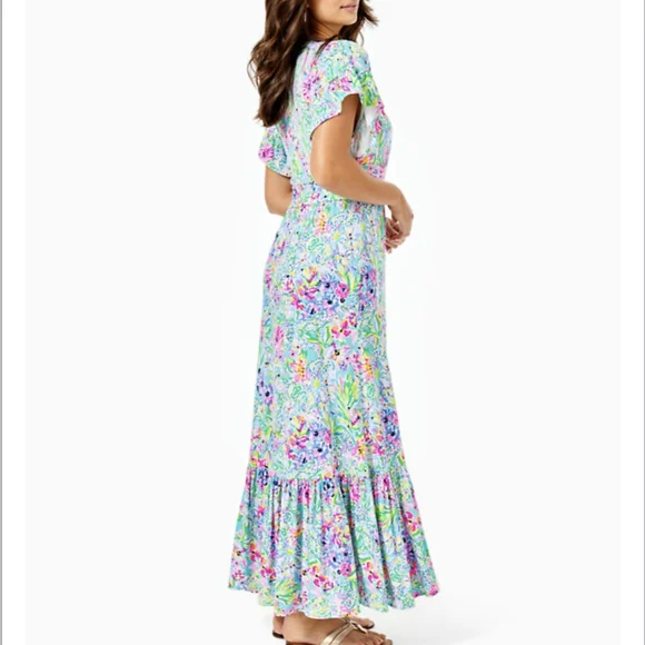{Lilly Pulitzer} Brand New Jessi Midi Dress - Picture 4 of 11